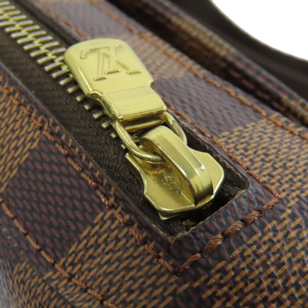 LOUIS VUITTON Authentic Brown Damier Canvas Hobo Bag - Picture 10 of 15